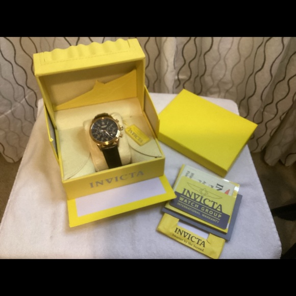 Invicta Men Model IBI90242-003| Men's Watch Quartz | Stainless Steel Gold - Picture 7 of 8